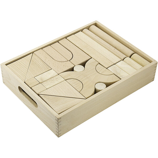 VIGA VIGA houten blokkenset, 48 onderdelen/ 1 set