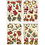 3D vellen, kerst, vel 21x30 cm, 4 vel/ 1 doos