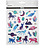 Creativ Company Stickers, Dieren, vel 15x16,5 cm, 1 vel