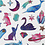 Creativ Company Stickers, Dieren, vel 15x16,5 cm, 1 vel