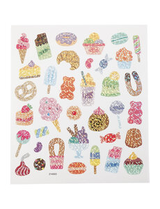 Creativ Company Stickers, snoep, vel 15x16,5 cm, 1 vel