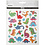 Creativ Company Stickers, Dino's, vel 15x16,5 cm, 1 vel