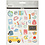Creativ Company Stickers, terug naar school, vel 15x16,5 cm, ca. 32 stuk, 1 vel