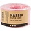 Creativ Company Papier Raffia Garen, B: 7-8 mm, lichtroze, 100 m/ 1 rol