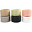 Creativ Company Papier Raffia Garen, B: 7-8 mm, diverse kleuren, 6x100 m/ 1 doos