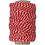 Creativ Company Katoenkoord, dikte 1,1 mm, rood/wit, 50 m/ 1 rol