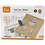 VIGA VIGA hamermozaïek set, robot, afm 23x18 cm, 1 stuk