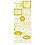 Creativ Company Stickers, thank you, vel 10x24 cm, ca. 19 stuk, goud, 1 vel