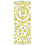 Creativ Company Stickers, kerst sterren, vel 10x24 cm, ca. 29 stuk, goud, 1 vel
