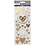 Creativ Company Stickers, harten, vel 10x24 cm, ca. 33 stuk, goud, 1 vel
