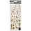 Creativ Company Glitterstickers, cijfers, vel 10x24 cm, goud, 2 vel/ 1 doos