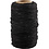 Creativ Company Katoenkoord, dikte 1,1 mm, zwart, 50 m/ 1 rol