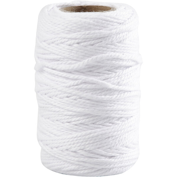 Creativ Company Katoenkoord, dikte 1,1 mm, wit, 50 m/ 1 rol