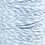Creativ Company Katoenkoord, dikte 1,1 mm, wit/lichtblauw, 50 m/ 1 rol