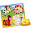 VIGA VIGA Houten Knoppuzzels, boerderijdieren, afm 22x22 cm, 4 delen, 1 stuk