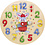 VIGA VIGA klok puzzel, d 30 cm, 12 delen, 1 stuk