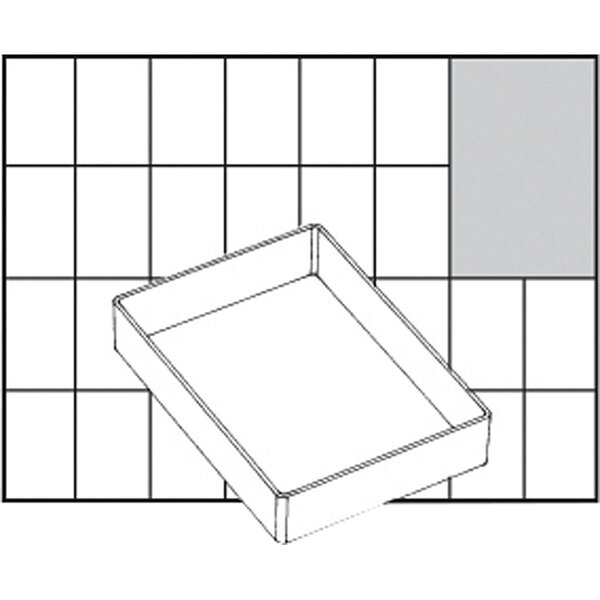 Raaco Inzet Box, afm A71 Low, H: 24 mm, afm 109x79 mm, 1 stuk