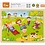 VIGA VIGA seizoenen VIGA houten puzzel, de seizoenen, lente, afm 30x22,5 cm, 24 delen, 1 stuk