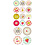 Creativ Company Stickers, handmade, vel 10x23 cm, ca. 16 stuk, 1 vel