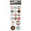 Creativ Company Stickers, indianen, vel 10x23 cm, ca. 16 stuk, 1 vel