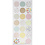 Creativ Company Stickers, pastels, vel 10x23 cm, ca. 21 stuk, 1 vel