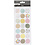 Creativ Company Stickers, pastels, vel 10x23 cm, ca. 21 stuk, 1 vel
