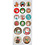 Creativ Company Stickers, kerstmis, vel 10x23 cm, ca. 16 stuk, 1 vel