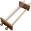 Creativ Company Kralen weefraam, L: 26 cm, B: 11,5 cm, 1 stuk