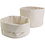 Creativ Company Stoffen manden, H: 14,5 cm, d 20 cm, 385 gr, licht naturel, 10 stuk/ 1 doos