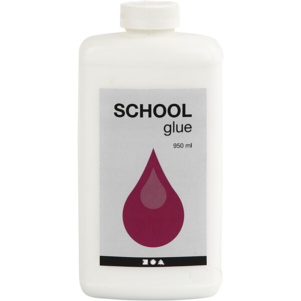 Creativ Company Schoollijm, 950 ml/ 1 fles