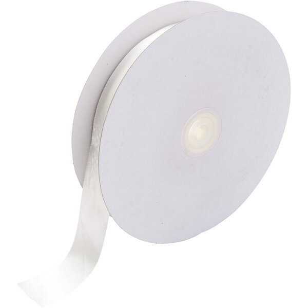 Creativ Company Satijnlint, B: 25 mm, wit, 50 m/ 1 rol