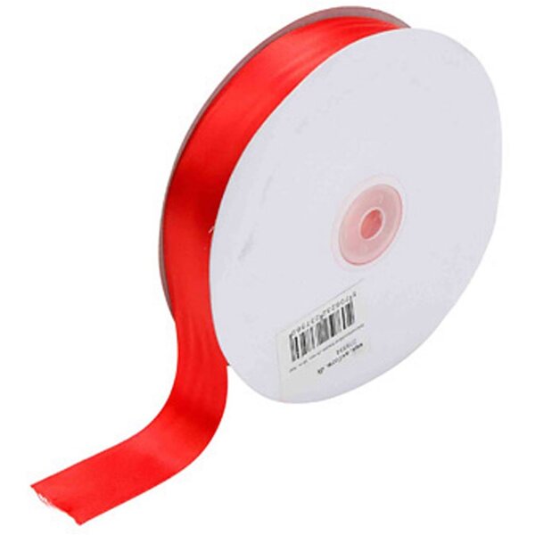 Creativ Company Satijnlint, B: 25 mm, rood, 2x50 m/ 1 doos