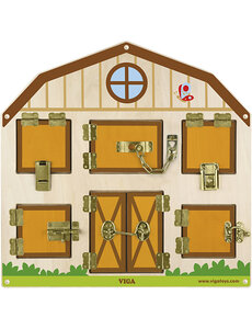 VIGA VIGA huis op slot activiteitenbord