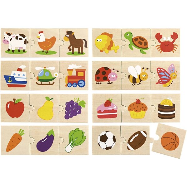 VIGA VIGA Legpuzzel, 8 onderdelen/ 1 set