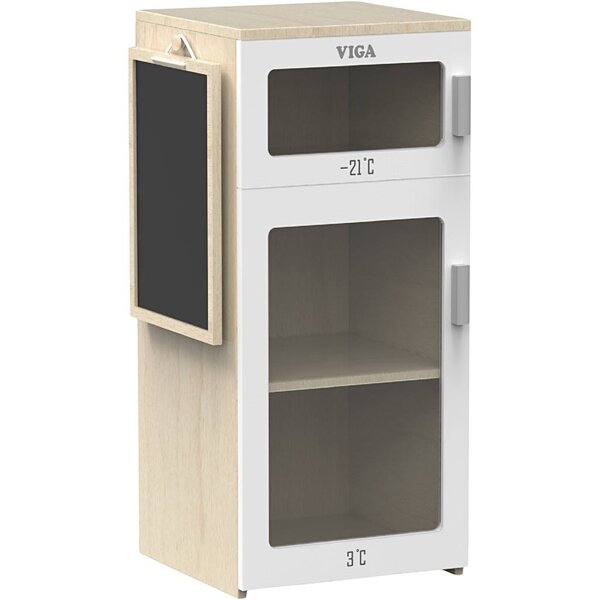 VIGA VIGA Koel-/Vrieskast, H: 76 cm, L: 34 cm, B: 44 cm, 1 stuk