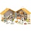 VIGA VIGA Dierenziekenhuis, H: 17 cm, L: 22 cm, B: 12 cm, 19 onderdelen/ 1 doos