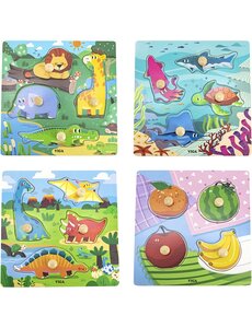 VIGA VIGA Puzzel met Knoppen