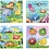 VIGA VIGA Puzzel met Knoppen, H: 26 mm, L: 22 cm, B: 22 cm, 4 stuk/ 1 doos