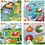 VIGA VIGA Puzzel met Knoppen, H: 26 mm, L: 22 cm, B: 22 cm, 4 stuk/ 1 doos