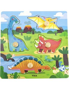 VIGA VIGA Puzzel met Knoppen