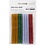 Creativ Company Lijmstiften Mini, L: 10 cm, d 7 mm, glitter, goud, groen, rood, zilver, 10 stuk/ 1 doos
