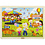 VIGA VIGA seizoenen VIGA houten puzzel, de seizoenen, herfst, afm 30x22,5 cm, 24 delen, 1 stuk