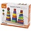 VIGA VIGA geometrische stapeltoren, afm 28x21x9 cm, 1 set