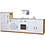 VIGA VIGA Speelkeuken, H: 55-79 cm, D: 34 cm, B: 40 cm, 4 onderdelen/ 1 set