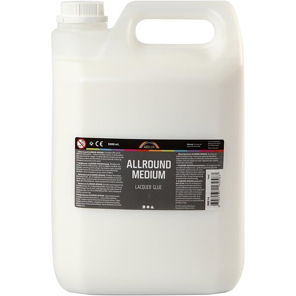 A-color Allround medium lijmlak, 5000 ml/ 1 fles