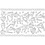 Foam stickers, skieërs, vel 9x14 cm, afm 5-30 mm, wit, 1 vel