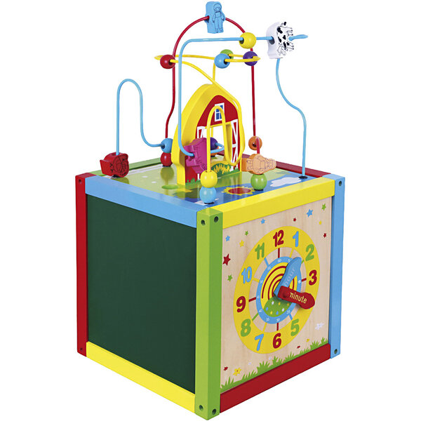VIGA VIGA 5-in-1 speelkubus, afm 30x30x55 cm, 1 stuk