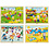 VIGA VIGA houten legpuzzels, seizoenen, afm 22,5x30 cm, 4x24 delen, 4 stuk/ 1 doos