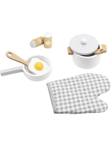 VIGA VIGA houten pannenset