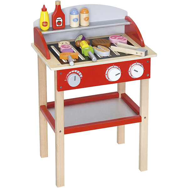 VIGA VIGA houten barbecue, afm 39x60x26 cm, 1 stuk